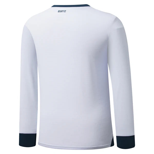 Umbro Guatemala Home  Long Sleeve Men's Soccer Jersey 26 - White